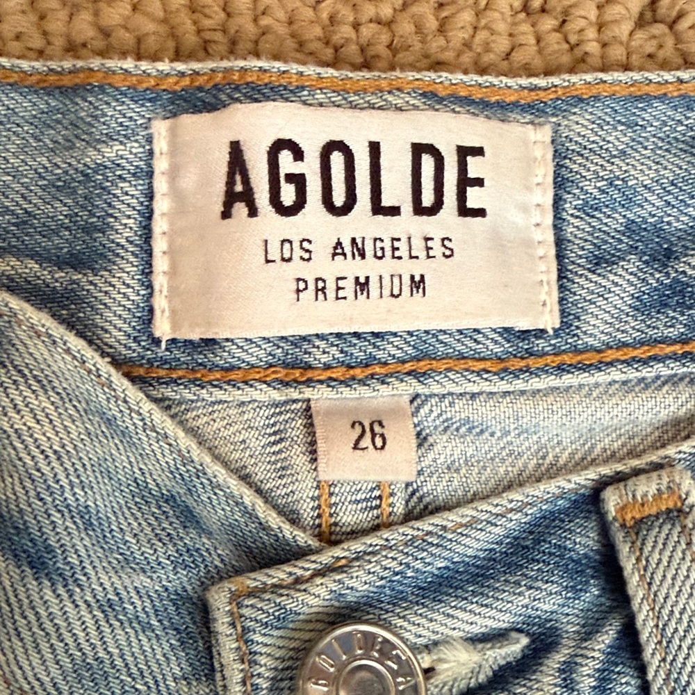 Agolde Riley Straight Leg Jeans - Picture 3 of 5